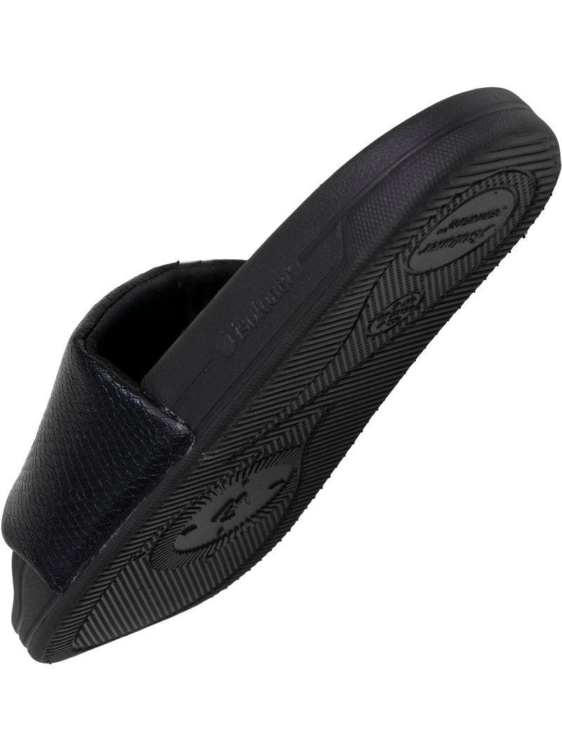 Chinenas Suela cómoda y ligera, Sandalias de playa, Sandalias de piscina  Isotoner Negro Marrón - Kiabi