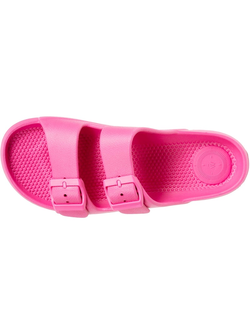 Chinenas Suela cómoda y ligera, Sandalias de playa, Sandalias de piscina  Isotoner Rosa - Kiabi