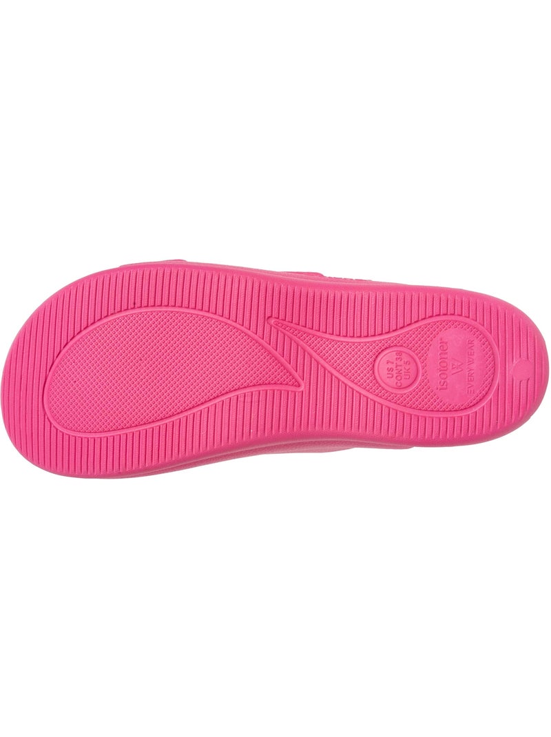 Chinenas Suela cómoda y ligera, Sandalias de playa, Sandalias de piscina  Isotoner Rosa - Kiabi