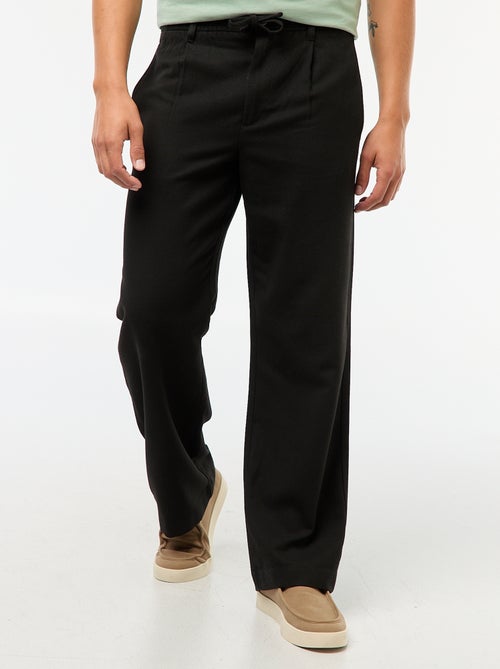 Chino ancho liso - Kiabi