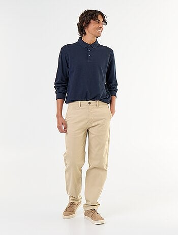 Chino liso de corte estándar