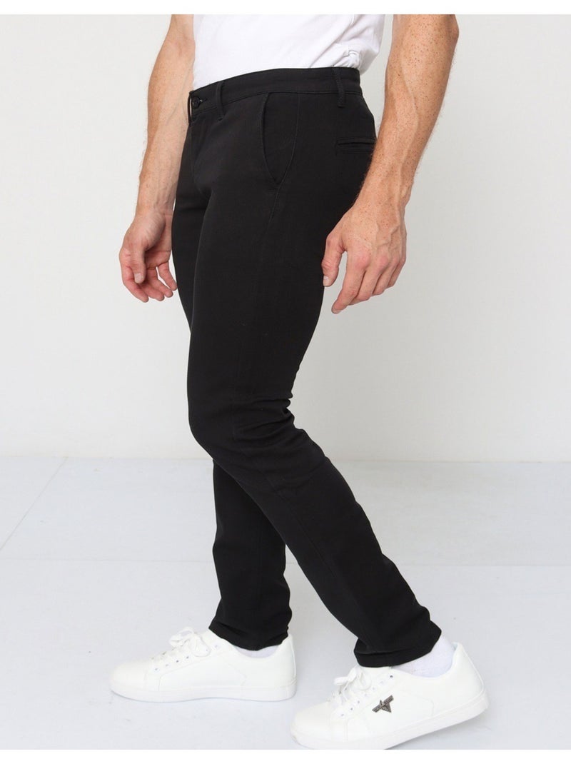 CHINO PANTALÓN Kebello Negro Negro - Kiabi