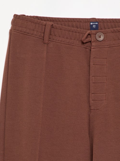 Chino regular liso - colección fácil de poner - Kiabi