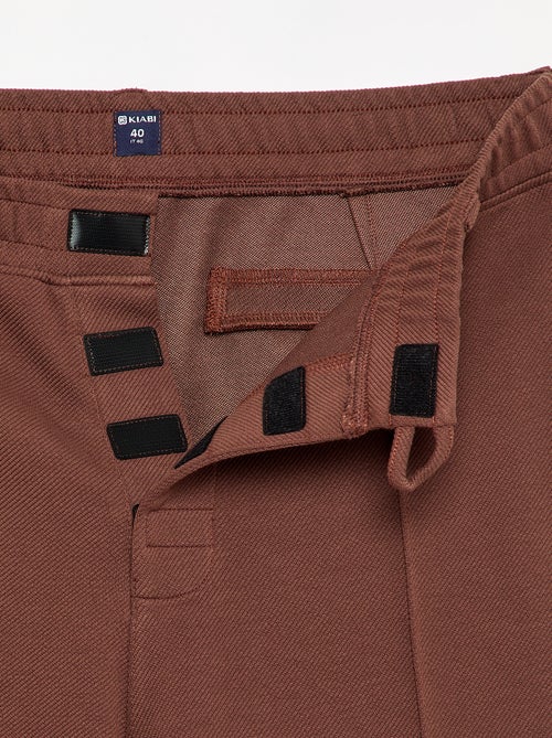 Chino regular liso - colección fácil de poner - Kiabi