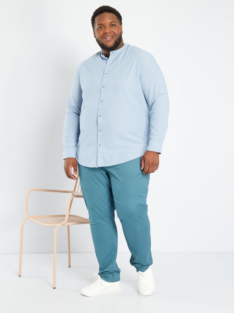 Chino slim - L32 AZUL - Kiabi