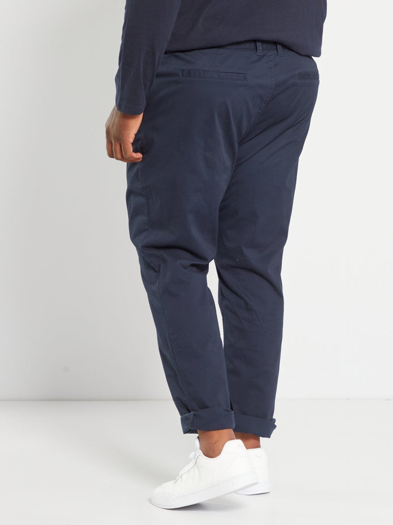 Chino slim - L32 AZUL - Kiabi
