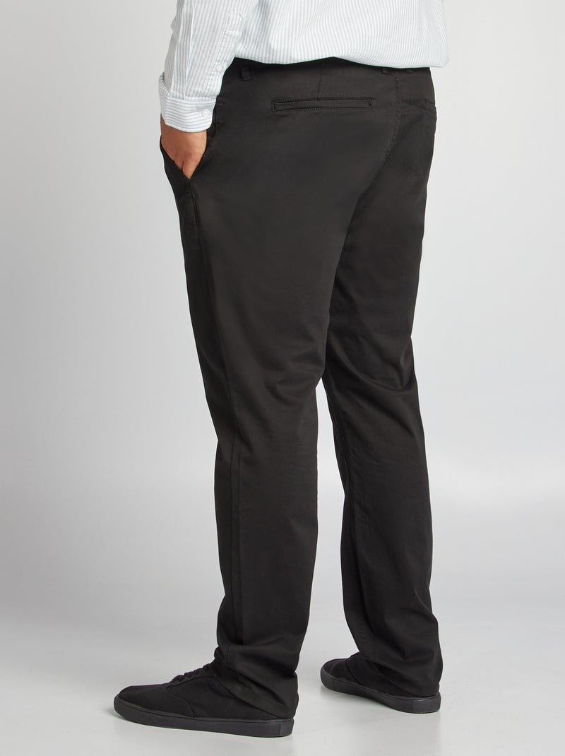 Chino slim - L32 negro - Kiabi