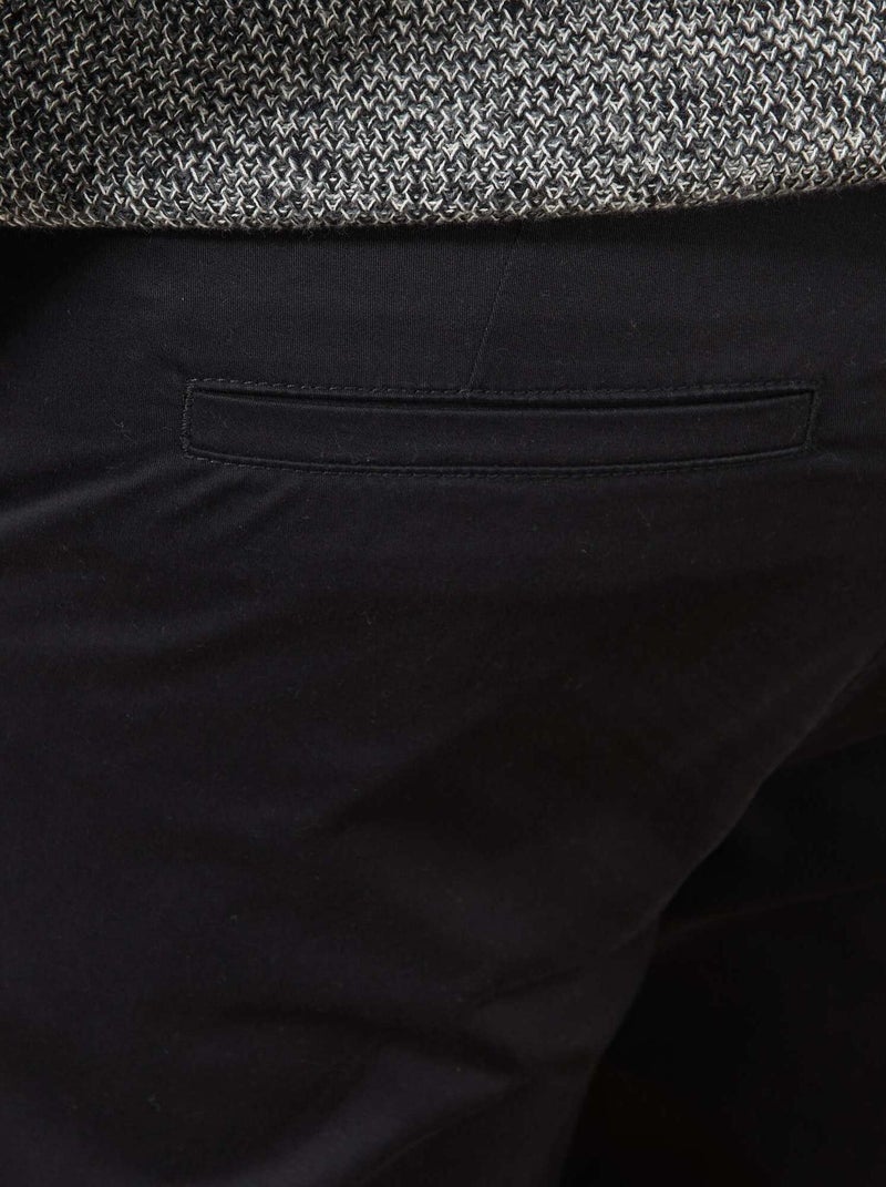 Chino slim - L32 negro - Kiabi