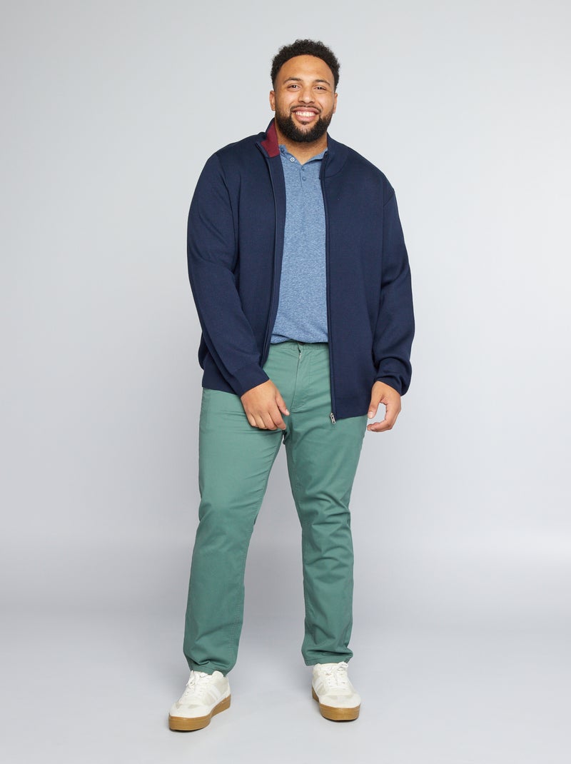 Chino slim - L32 VERDE - Kiabi