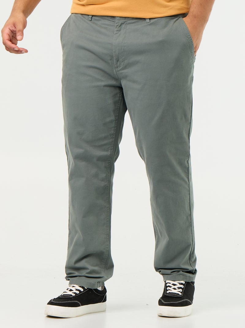 Chino slim - L32 Verde - Kiabi
