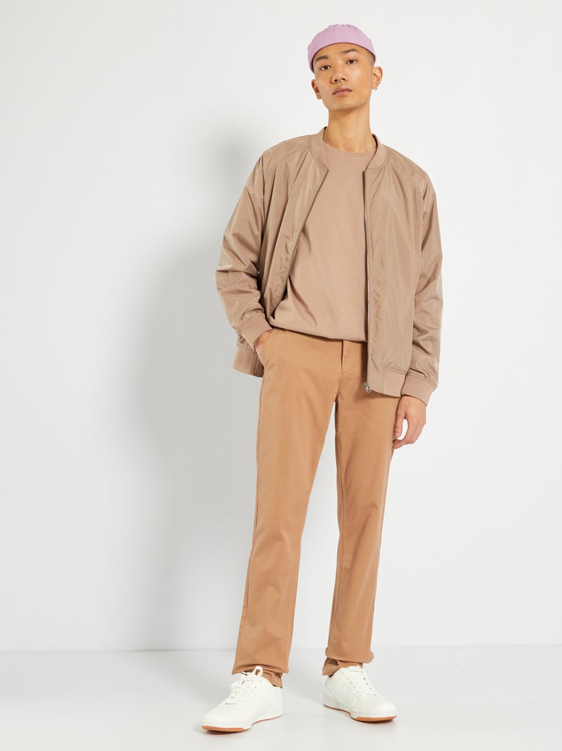 Chino slim  - L34 BEIGE - Kiabi