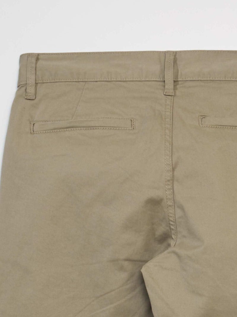 Chino slim  - L34 BEIGE - Kiabi