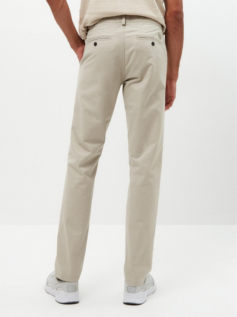 Chinos premium "slim fit", MO Fashion Gris - Kiabi