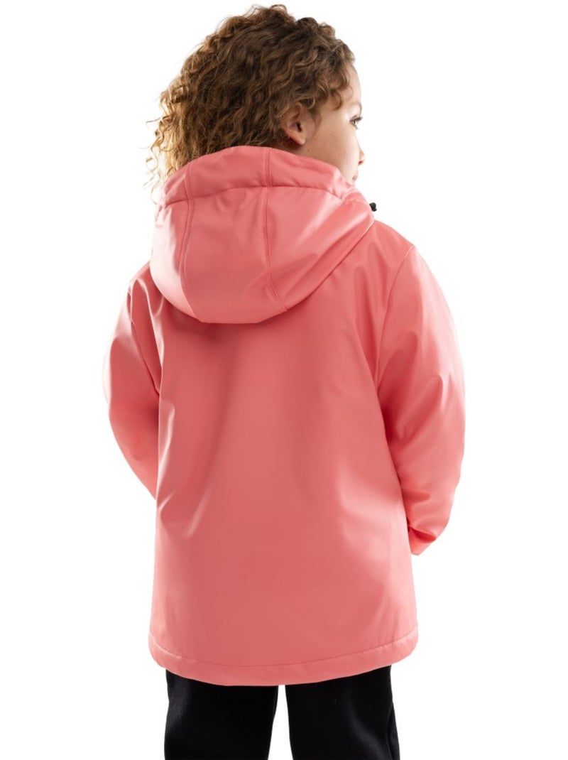Chubasquero impermeable engomado niña lifestyle niños y niñas goji-g Rosa - Kiabi