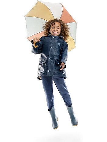 Chubasquero impermeable engomado niña lifestyle niños y niñas planet-g
