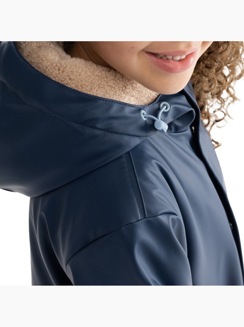 Chubasquero impermeable engomado niña lifestyle niños y niñas planet-g Azul - Kiabi