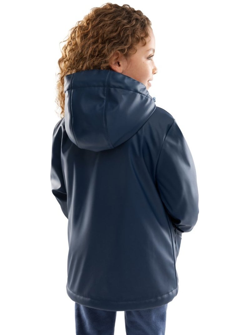 Chubasquero impermeable engomado niña lifestyle niños y niñas planet-g Azul - Kiabi