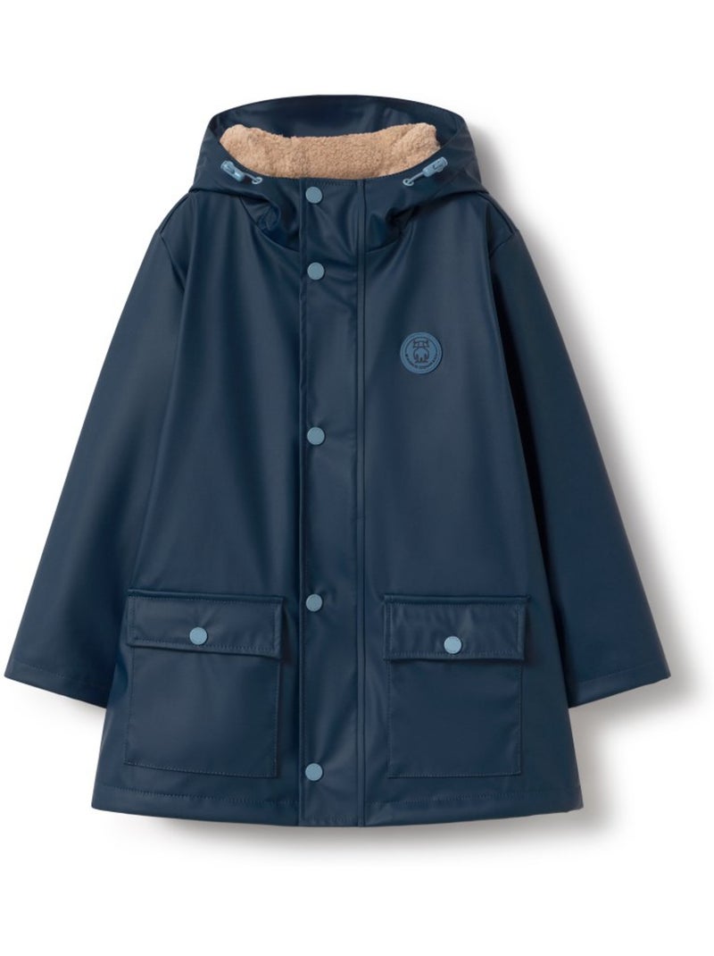 Chubasquero impermeable engomado niña lifestyle niños y niñas planet-g Azul - Kiabi