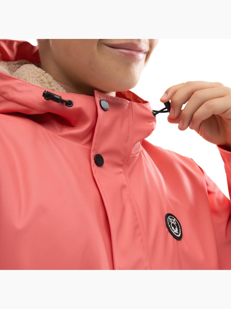 Chubasquero impermeable engomado niño lifestyle niños y niñas goji Rosa - Kiabi