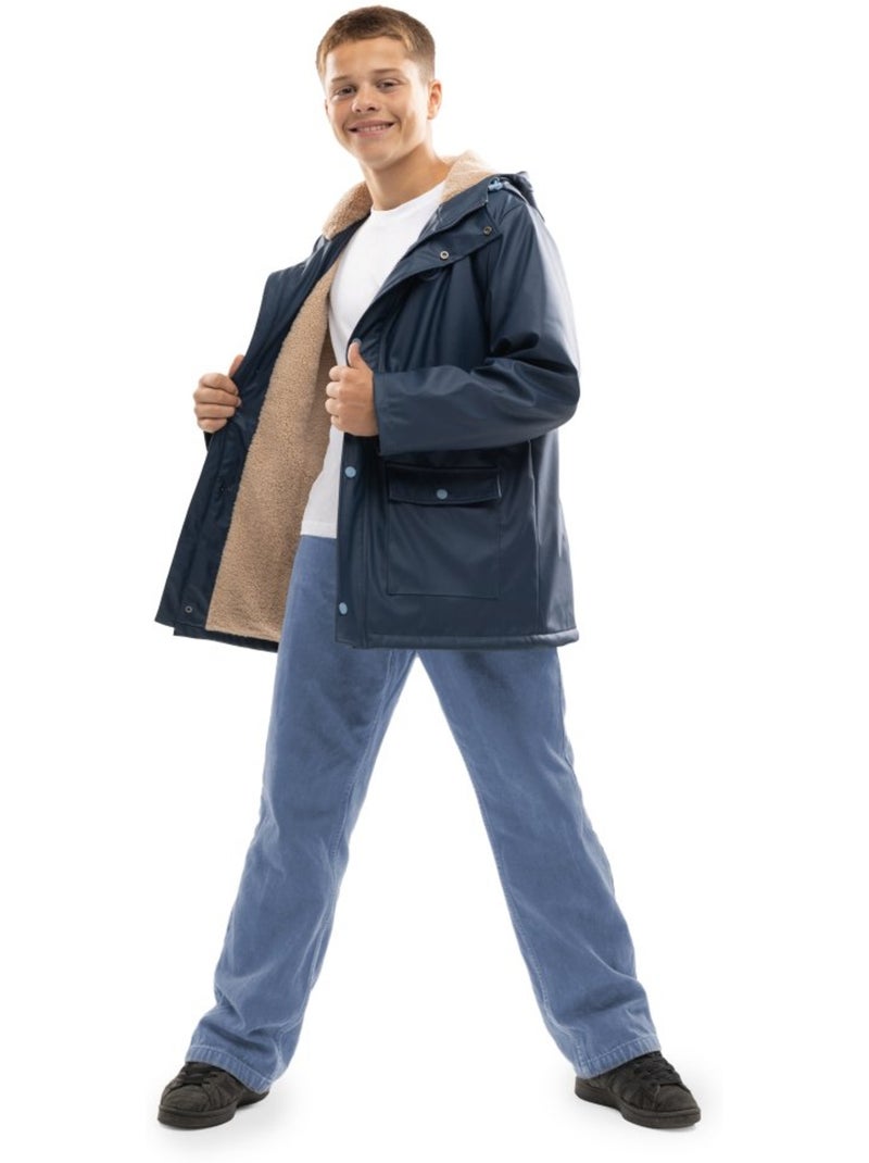 Chubasquero impermeable engomado niño lifestyle niños y niñas planet Azul - Kiabi