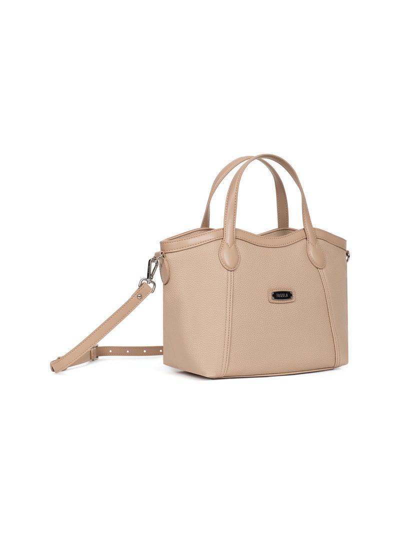 CIARA - Bolso con 2 asas Arena - Kiabi