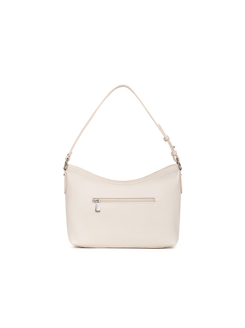 CIARA - Bolso de hombro con 1 asa Beige claro - Kiabi