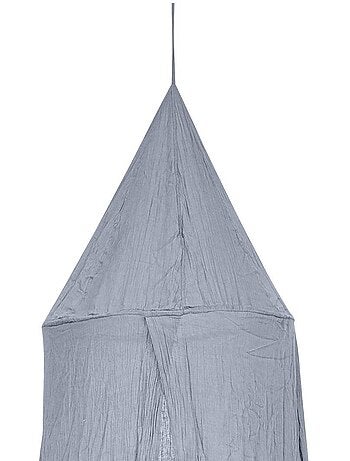 Ciel de lit lili azul gris l250xd50xh350cm