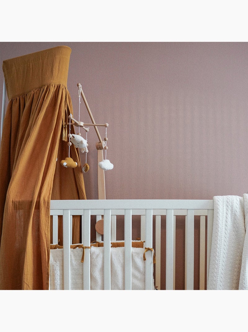 Cielo de cama infantil de doble gasa de algodón Bronce - Kiabi
