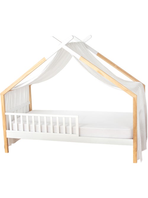 Cielo de cama tipo cabaña para niño en gasa de algodón | sevira kids - Kiabi Cielo de cama tipo cabaña para niño en gasa de algodón | sevira kids - Kiabi