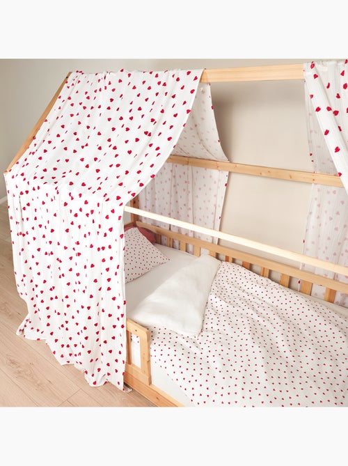 Cielo de cama tipo cabaña para niño en gasa de algodón | sevira kids - Kiabi