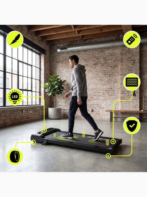 Cinta de andar eléctrica walkpad - para escritorio, compacta y silenciosa para caminar en casa - Kiabi Cinta de andar eléctrica walkpad - para escritorio, compacta y silenciosa para caminar en casa - Kiabi