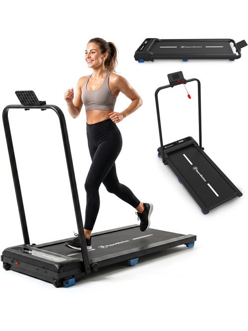Cinta de correr y andar 2en1 walkpad hypermotion plegable con inclinación y velocidad hasta 10 km/h - Kiabi Cinta de correr y andar 2en1 walkpad hypermotion plegable con inclinación y velocidad hasta 10 km/h - Kiabi