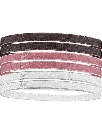 Cinta del pelo diseño diseño a rayas deportivo - pack de 6 - nike
