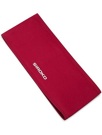 Cinta orejera ciclismo hombre y mujer hb thermal burgundy