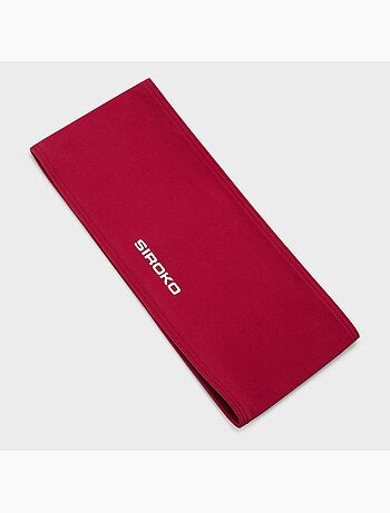 Cinta orejera ciclismo hombre y mujer hb thermal burgundy