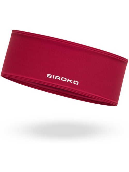 Cinta orejera ciclismo hombre y mujer hb thermal burgundy - Kiabi Cinta orejera ciclismo hombre y mujer hb thermal burgundy - Kiabi