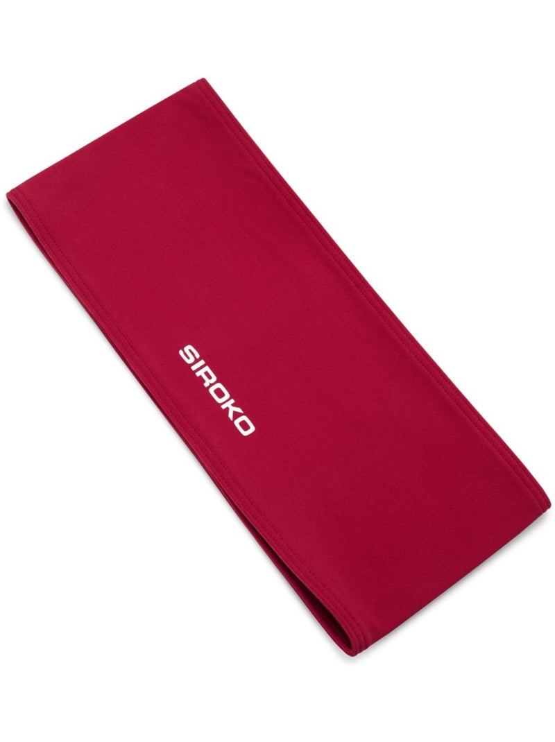 Cinta orejera ciclismo hombre y mujer hb thermal burgundy Rojo - Kiabi
