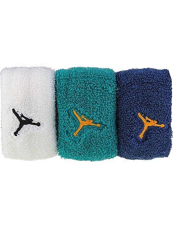 Cinta para el pelo jordan jumpman diseño logotipo - pack de 3 - nike