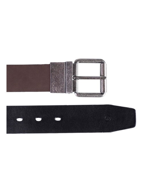 Cinturón 2 en 1 reversible hombre Isotoner - Kiabi