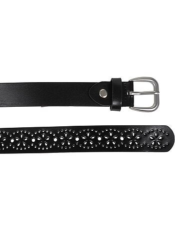 Cinturón calada, de 2,8 cm de ancho mujer isotoner