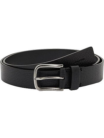 Cinturón calvin klein hombre hebilla redonda 35mm