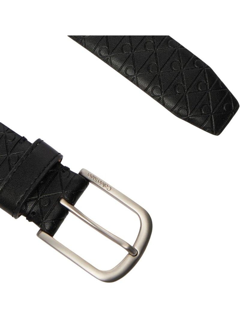 Cinturón calvin klein jeans de hombre casual con hebilla Negro - Kiabi