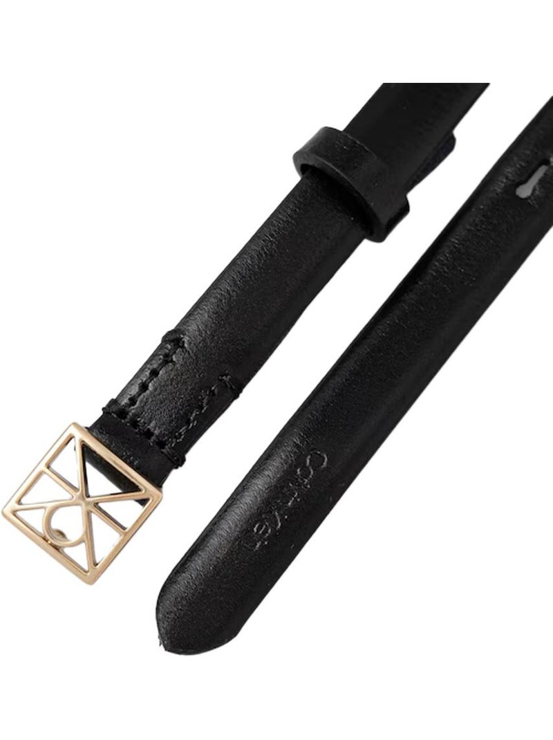 Cinturón Calvin Klein Jeans para Mujer con Hebilla de 15mm Negro - Kiabi