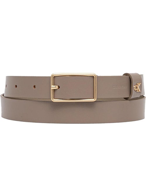 Cinturón Calvin Klein para Mujer con Hebilla Cuadrada - Kiabi Cinturón Calvin Klein para Mujer con Hebilla Cuadrada - Kiabi