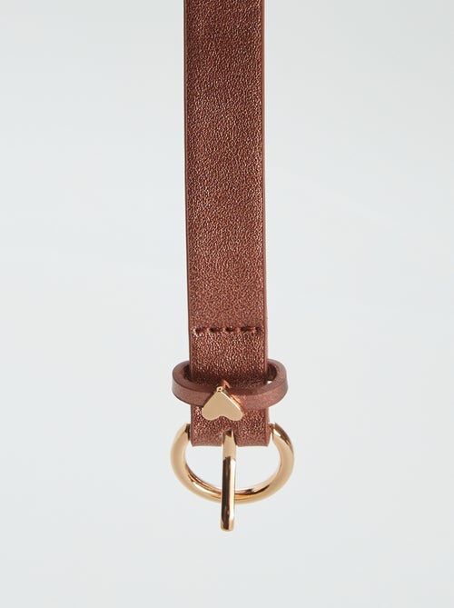 Cinturón cobre - Kiabi