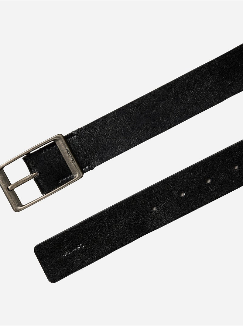 Cinturón con hebilla de espiga - calvin klein Negro - Kiabi