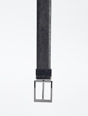 Cinturón con hebilla reversible