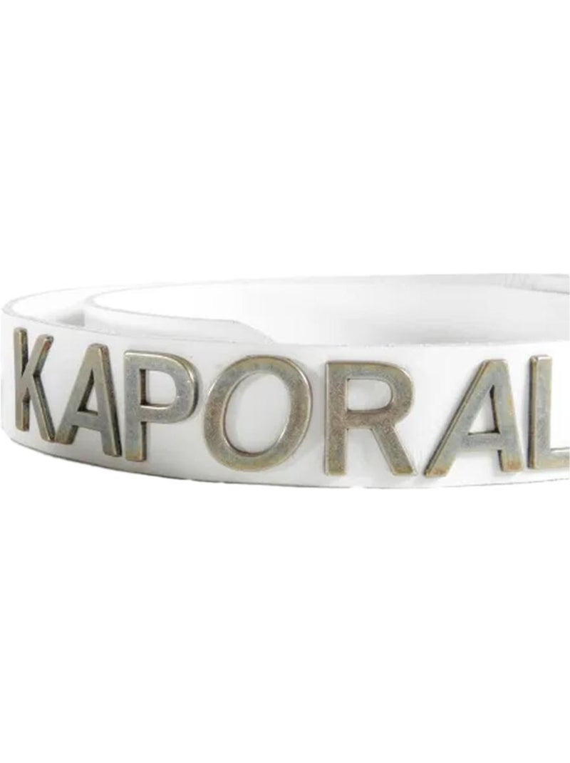 Cinturón de Hombre Kaporal Blanco - Kiabi