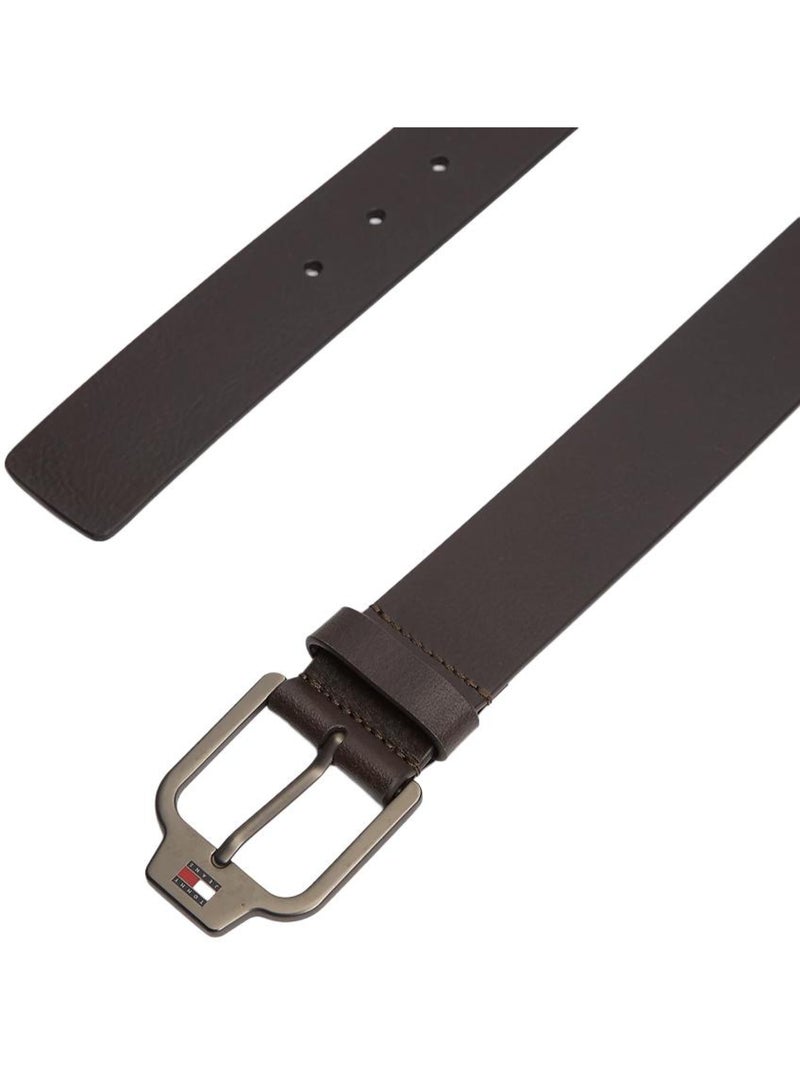 Cinturón de hombre tommy hilfiger Marrón capuchino - Kiabi
