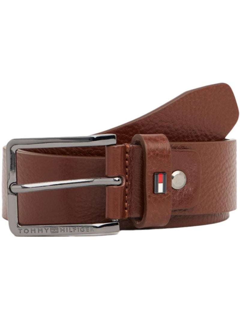 Cinturón de Hombre Tommy Hilfiger Marrón capuchino - Kiabi